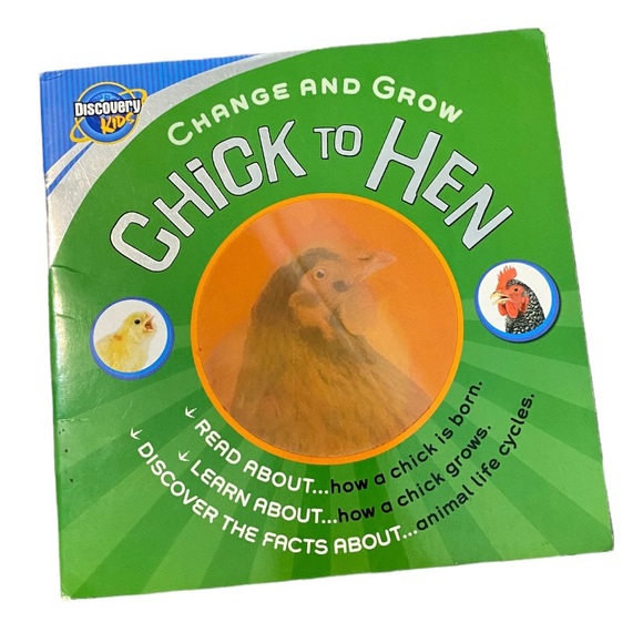 Change and Grow Chick to Hen by Discovery Kids Lifecycle Book - Picture 1 of 3
